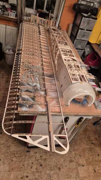 Fokker Fok. E III Scale-Bausatz im Maßstab 1/4