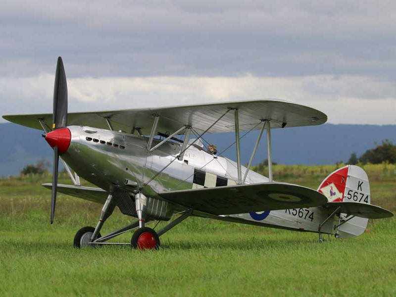 Hawker Fury/Nimrod 1/4 Jerry Bates 2286 mm - Holz-Bausatz, cnc lasercut
