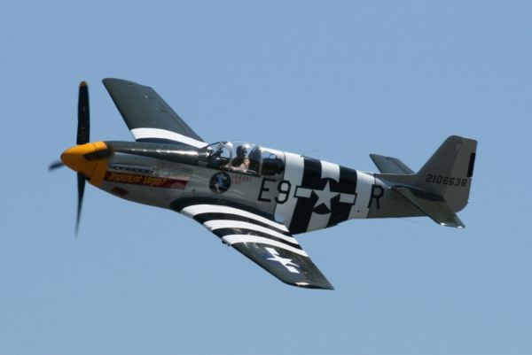 North American P-51B/C Mustang 1/4 Bauplan