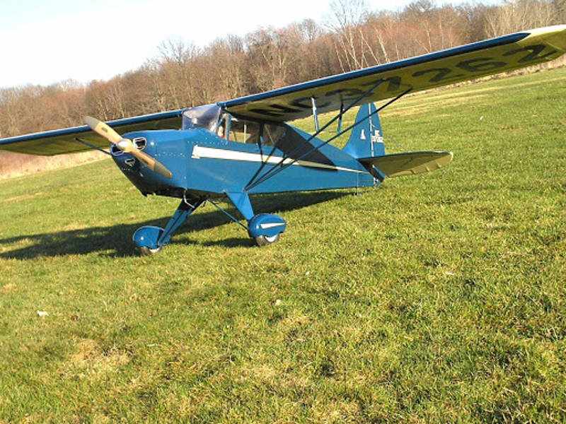 Interstate Cadet 2717 mm 1/4 - Holz-Bausatz, cnc lasercut