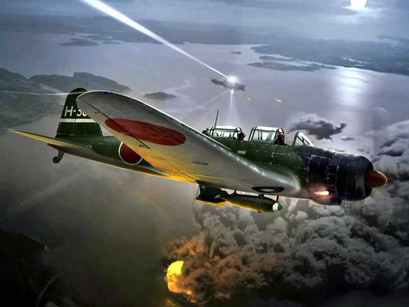 Nakajima B5N2 Kate 1/4 Jerry Bates 3860 mm - Bauplan