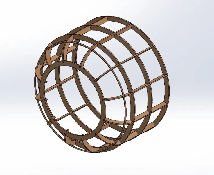 1/4 Beechcraft Staggerwing Lasercut Baukasten