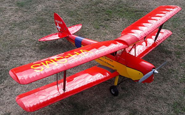 DH 82 A Tiger Moth 1790 mm - Holz-Bausatz cnc lasercut