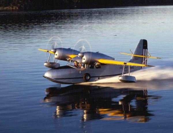 Grumman Widegon - Holz-Bausatz cnc lasercut