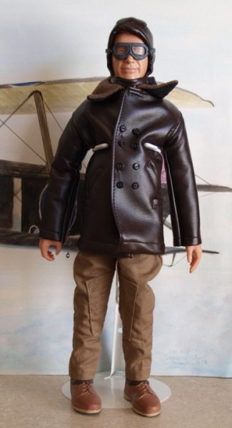 1/4 Pilot WW1 Alliierte Leder