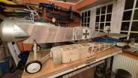 Fokker Fok. E III scale model kit in 1/4 scale