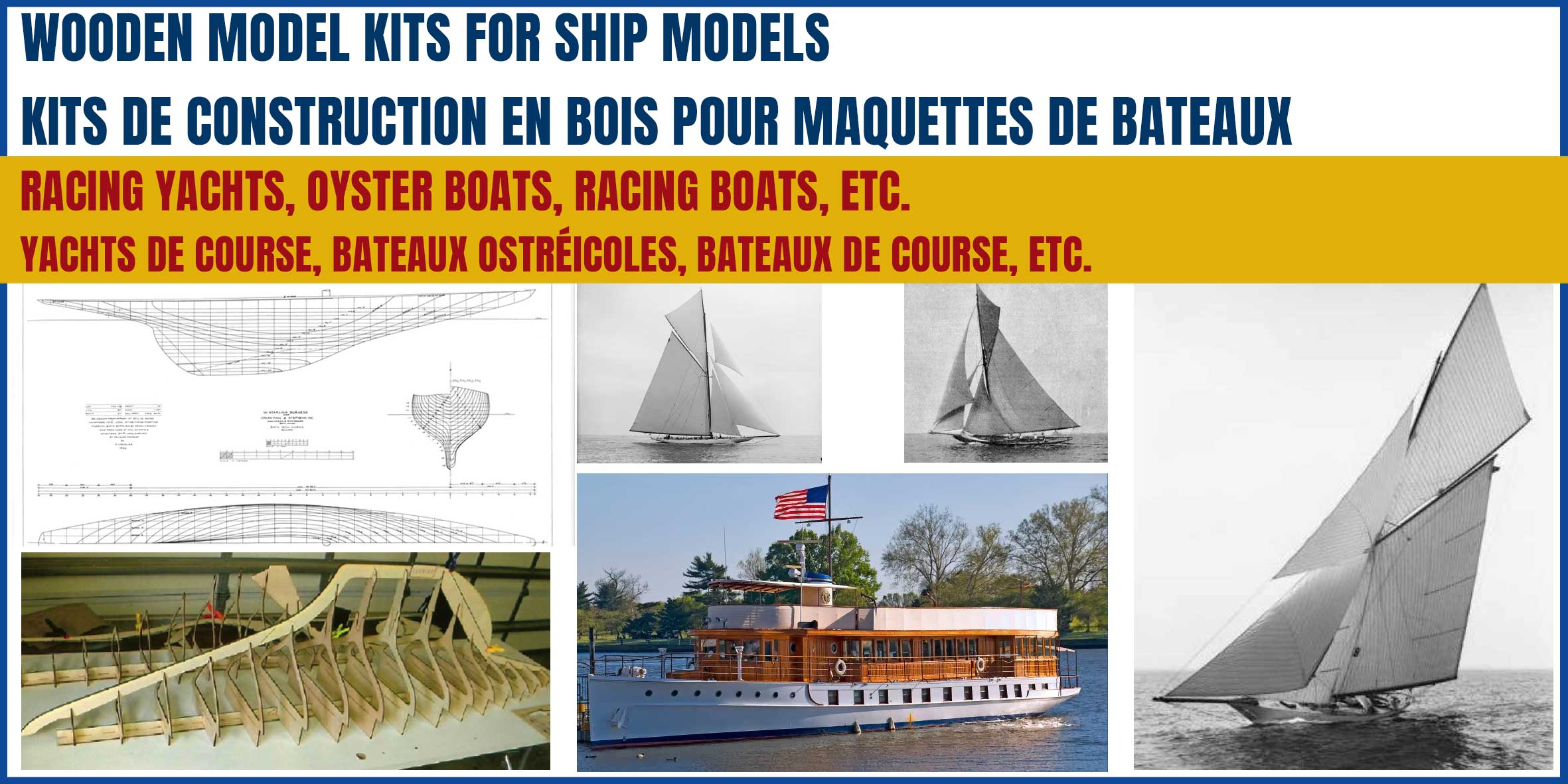 boat model kits, kits de bateaux
